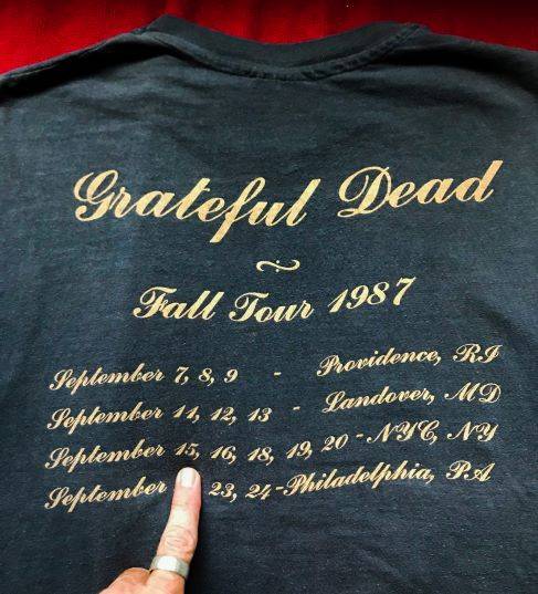 Grateful Dead Fall Tour 1987 I saw all these shows!